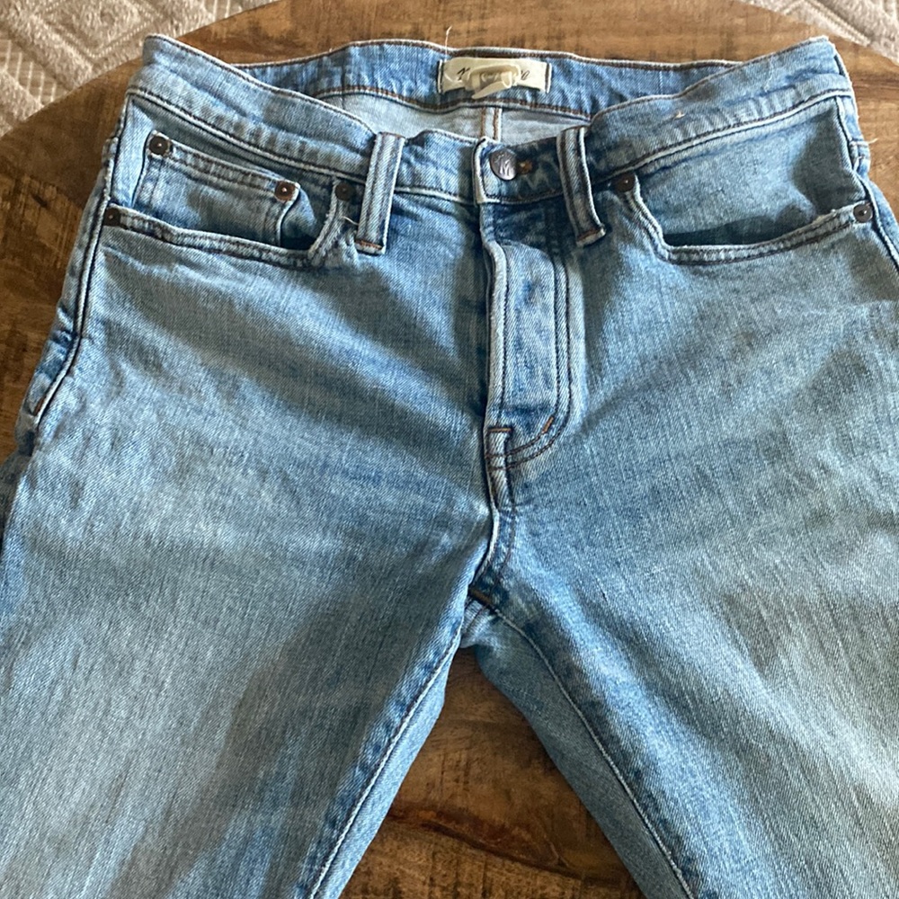 Madewell Slim Fit Jeans in Light Denim